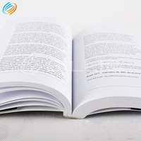 Impression de livres à couverture souple personnalisée avec reliure cousue et estampage à chaud pour romans d'amour