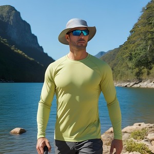 Wholesale Custom Digital Print 100% Polyester Waterproof Breathable Long Sleeve Performance UPF50+ <b>Fishing</b> <b>T</b> <b>Shirts</b> - Product Image 2
