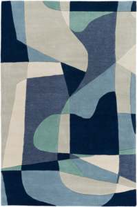 luxury premium quality Custom Contemporary Irregular Abstract Rug Hand Tufted Stone Pattern Wool <b>Carpet</b> for Home Decor - Product Image 5