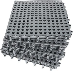 Baldosas de Goma Encajables, Tapete de PVC Suave Antideslizante para Ducha - Product Image 6