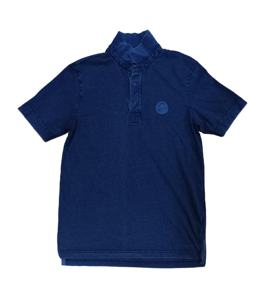 Vente en gros 240gsm personnalisé unisexe Boxy Fit acide lavage Polo T-Shirt hommes Vintage surdimensionné lavé poids lourd décontracté solide t-shirt - Product Image 2