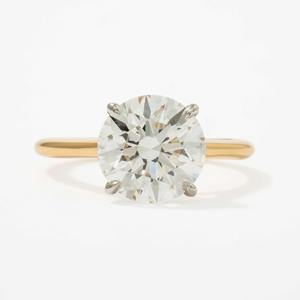 Anillo de Compromiso Solitario de Diamante Cultivado en Laboratorio de 0.72 Quilates, Corte F VS1, Oro Blanco de 14K, Certificado IGI, Clásico de Lujo para Novia - Product Image 1