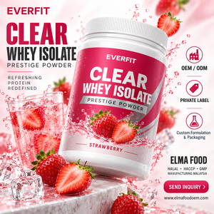 Proveedor de Proteína de Suero de Leche con Sabor a Vainilla de Marca Privada en Malasia, Fabricación OEM de Batidos WPC de Marca Personalizada, Crecimiento Muscular para Adultos, 20-29 g - Product Image 1