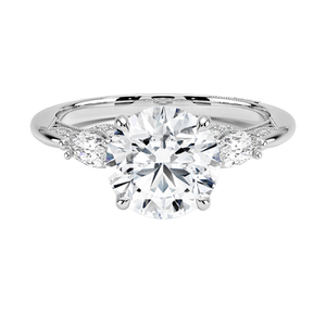 Hermoso anillo de cristal plateado blanco para mujer, anillo de moda para boda, compromiso, aniversario, fiesta - Product Image 2