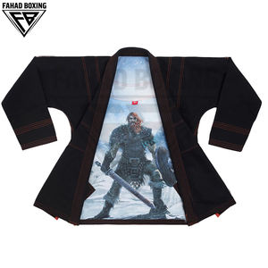 Trajes de Artes Marciales Ligeros, Transpirables y Duraderos con Costuras Reforzadas, Unisex, de Poliéster y Algodón, Kimono de BJJ con Frente Personalizable, Precio al por Mayor - Product Image 3