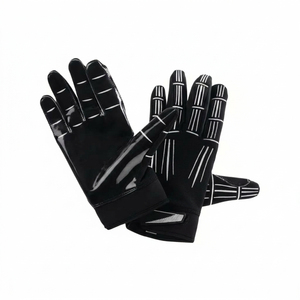Guantes de Fútbol Americano Antideslizantes con Diseño Personalizado, Guantes Deportivos Personalizados para Hombre, Guantes de Fútbol Americano - Product Image 2