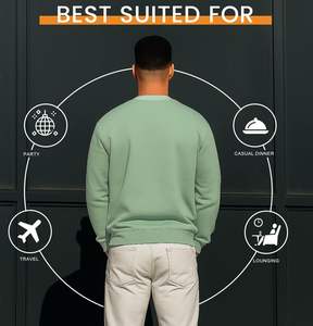 Prix de gros usine – Sweat-shirt homme léger à faible MOQ – Meilleur prix - Product Image 3