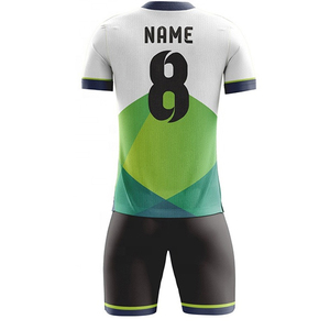 Sublimated Print Moisture Wicking Short Sleeve Uniform Adult All Seasons Football Custom <b>Heat</b>-Transfer Printed Breathable Short - Product Image 3