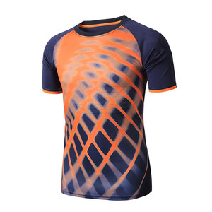 ชุดฝึกซ้อมฟุตบอลแบบใหม่ เสื้อเจอร์ซีย์แขนสั้น ระบายอากาศได้ดี สีสันปรับแต่งได้ คุณภาพสูง ขายส่งและราคาถูก บริการ OEM - Product Image 3