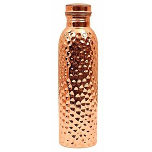 Eco Friendly Copper <b>Bottle</b> 750ml to 1000ml | Handmade Reusable Copper <b>Water</b> <b>Bottle</b> for Sustainable Living - Product Image 2