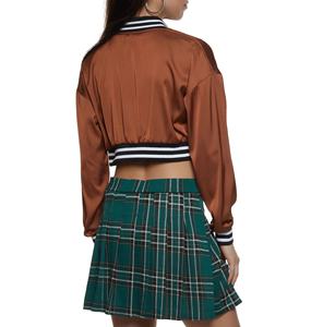 Chaqueta Universitaria de Satén con Logotipo Personalizado de Alta Calidad, Chaqueta Universitaria de Satén de Béisbol para Hombre y Mujer para Invierno - Product Image 2