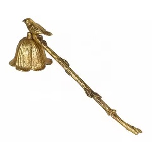 Luxury Metal <b>Candle</b> Snuffer Decorative <b>Candle</b> Extinguisher Tool Long Handle <b>Wick</b> Dipper Home Fragrance Decor - Product Image 3