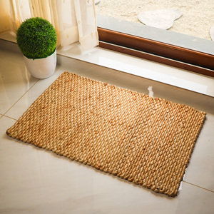 Jute TerraRope HoneyWeave Natural Textured <b>Mat</b> Handwoven Rustic <b>Floor</b> Rug Eco Friendly Jute Area <b>Mat</b> <b>for</b> <b>Home</b> Entryway Decor - Product Image 3