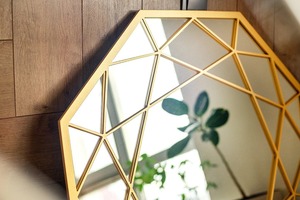 Luxury Unique Style Mirror For Interior <b>Spaces</b> Useful In Photography And Stage Setups For Reflection And <b>Lighting</b> Effects - Product Image 4