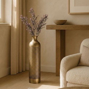 Ensemble de vases de table modernes en laiton avec pieds sphériques pour l'affichage de plantes et de fleurs d'intérieur, design résistant à la rouille - Product Image 5