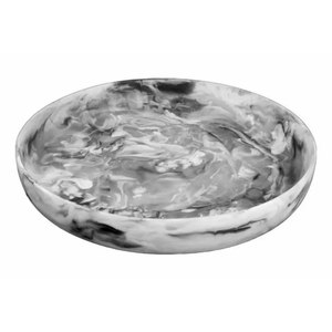 Assiette en résine artisanale indienne, design moderne et solide, écologique, personnalisable, vaisselle polie, ADDRESS CRAFT pour restaurant - Product Image 4