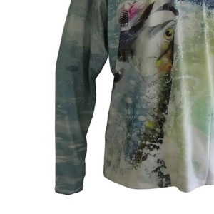 เสื้อฮู้ดตกปลาฤดูหนาวสำหรับผู้ชายแบบสั่งทำพิเศษ-แขนยาว ผลิตจากไนลอน/โพลีเอสเตอร์รักษ์โลก พร้อมตัวเลือกโลโก้และสีตามสั่ง - Product Image 5