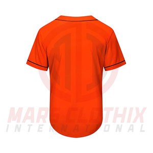Camiseta de béisbol deportiva para exteriores hecha de poliéster, el mejor fabricante y proveedor de uniformes de béisbol para equipos. - Product Image 2