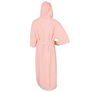Pure Cotton Breathable Hotel Bathrobes Wholesale Waffle Fabric Summer Thin Beauty Salon Women Full Length - Product Image 2