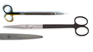 กรรไกรยกกระชับใบหน้า WPS-FM-320SC Gorney ขนาด 7 นิ้ว ปลายตรง ผลิตจากเหล็กกล้าไร้สนิมเยอรมัน ชุดอุปกรณ์ผ่าตัดหู คอ จมูก สำหรับโรงพยาบาล ความแม่นยำสูง - Product Image 6