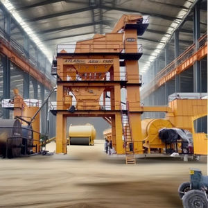 Atlas Asphalt Batch Mix Plant ABM 1500 Maquinaria de construcción de carreteras de alto rendimiento - Product Image 5