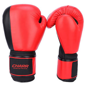Gants de boxe en cuir imprimés avec logo personnalisé pour l'entraînement et la pratique Équipement de boxe de haute qualité - Product Image 1