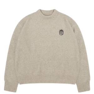 Suéter de Punto Beige Premium para Hombre y Mujer, Ropa Casual Cómoda y Elegante, Cuello Redondo Acanalado Suave y Confortable, Perfecto - Product Image 1