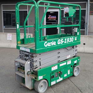 Plataforma elevadora de tijera/lanzadera hidráulica Genie GS3246 más vendida 2024 para trabajos aéreos, tipo Crawler, con componente central - Product Image 4