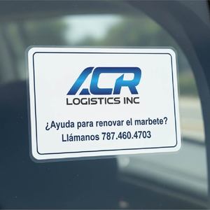 Autocollant transparent personnalisé imperméable avec logo de marque, imprimé double face, adhésif avant, autocollant statique pour vitrine de magasin - Product Image 3