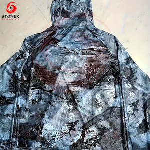 เสื้อฮู้ดตกปลาผู้ชาย แห้งเร็ว โพลีเอสเตอร์ผสมสแปนเด็กซ์ ป้องกันแสงแดด ขายส่งจำนวนมาก - Product Image 3
