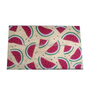 Estera de fibra de coco blanqueada con respaldo de PVC duradero con diseños creativos y colores vibrantes para la decoración del hogar - Product Image 6