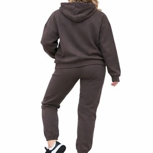 Ensemble de survêtement unisexe 2 pièces personnalisé avec logo, pantalon long, idéal pour l'hiver, la détente, le fitness, la maternité, antibactérien et coupe-vent - Product Image 2