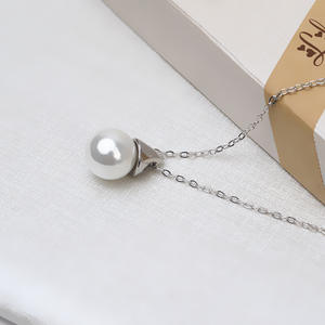 จี้เงินแท้ S925 รูปทรงกรวย 8-13 มม. สำหรับทำเครื่องประดับมุก DIY สไตล์หยาวเฉิน ชุดจี้พร้อมฐานเปล่า 1252 - Product Image 4