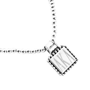 Collar con colgante de cuentas AKA, elegante cadena de cuentas en tono dorado, accesorio de joyería de moda, colgante con dije, regalo - Product Image 2