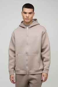 Sudadera con Capucha de Invierno para Hombre, de Alta Calidad, 550 gramos, 100% Algodón Grueso, con Impresión de Logotipo Personalizado, Ecológica - Product Image 4