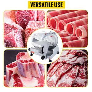 Rebanadora de Carne Eléctrica Comercial de 320W con Cuchilla de Acero al Carbono de 12 Pulgadas, 350-400 RPM - Product Image 3