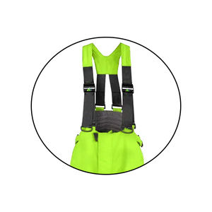 Combinaison de pompier ignifuge et résistante aux produits chimiques avec bandes réfléchissantes pour la lutte contre les incendies et les opérations de sauvetage - Product Image 3