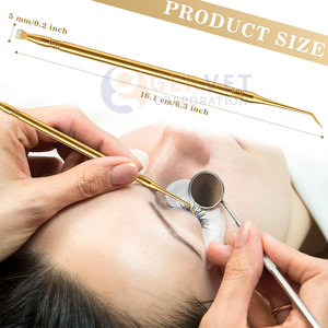 Outils de lifting des cils en acier inoxydable légers, qualité supérieure, réutilisables, durables, accessoires pour extensions de cils - Product Image 4