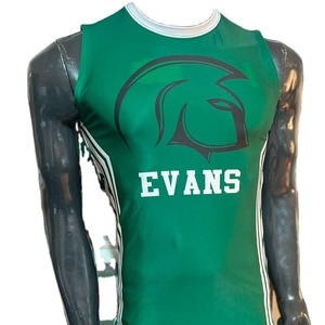 Offre ensemble complet short en jersey de compression 7v7 drapeau uniforme bandeaux manches shorts casque chaussettes uniforme de football américain - Product Image 1