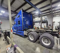 Tracteur routier diesel haute puissance 6x4 avec cabine couchette pour le transport de conteneurs portuaires, véhicule de transport lourd diesel