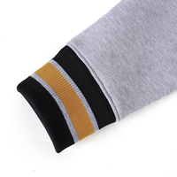 Sweat-shirt à col rond personnalisé pour homme, broderie Alpha Fraternity, en coton chenille anti-boulochage, avec poche, pour l'automne, idéal pour les acheteurs B2B