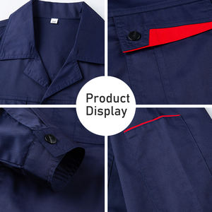 Combinaison de travail pour homme, vêtements de travail de sécurité personnalisés, uniforme avec logo, vêtements de travail à manches longues - Product Image 4