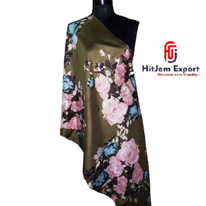 Bufanda Larga de Lujo Personalizada con Estampado, Pañuelo de Moda para la Cabeza, Tela Suave, Etiqueta Blanca, Fabricante y Proveedor Textil OEM ODM - Product Image 5