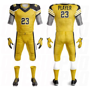Premium Breathable Easy Wear American Football Jersey Uniform Team Wear Sublimation Custom American Football Uniform <b>Plus</b> <b>Size</b> - Product Image 4