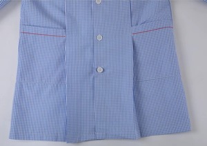 Tablier d'école bleu CBF Balducci Group pour garçons, élèves du primaire, durable, confortable, 65% polyester, 35% coton, uniforme fabriqué - Product Image 5