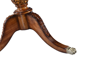 Mesa de Comedor con Dos Pedestales en Caoba - Product Image 2