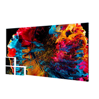 Écran LED d'affichage publicitaire intérieur couleur pleine MILEC, garantie 3 ans, luminosité 700-1200 NITS, contraste élevé, montage mural