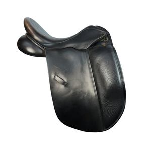 Großhandel Echtes Leder Schwarzer DD Holzbaum Pferde-Designer Dressur Englischer Sattel Langlebiges Ilfas Industries Modell - Product Image 5