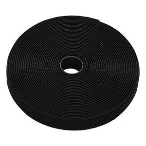 Fascette regolabili da 393,7 pollici con 50 fibbie metalliche, cinghie in velcro riutilizzabili, tagliabili su misura per la gestione dei cavi e accessori - Product Image 3