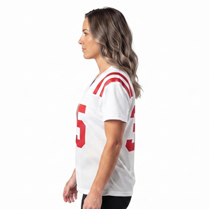 Camiseta de Fútbol Americano Personalizada para Mujer, Ropa Deportiva de Alto Rendimiento, Jersey de Fútbol Americano Personalizado para Mujer - Product Image 3